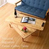 Natural Signature センターテーブル ツイン