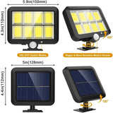 モーションセンサー付きソーラーLEDライト,防水,屋外照明,庭や街路に最適です。