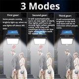 モーションセンサー付きソーラーLEDライト,防水,屋外照明,庭や街路に最適です。
